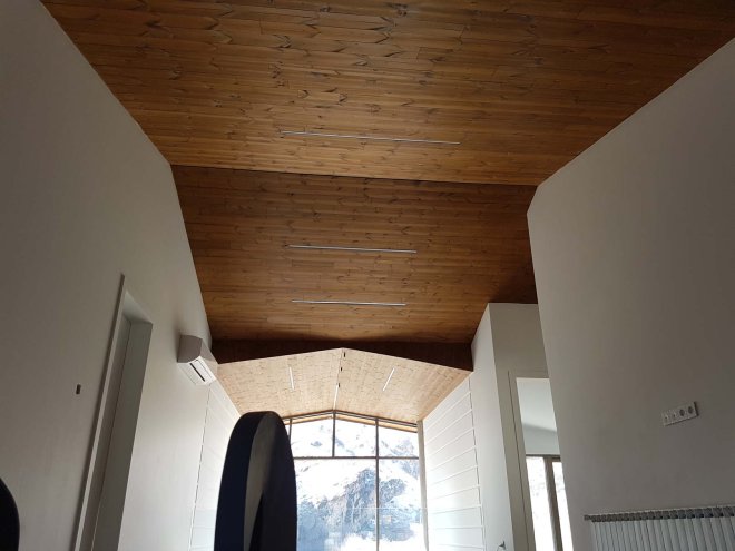 سقف چوبی - دکوراسیون روشنکار