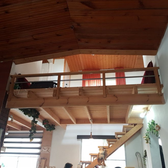 سقف چوبی - دکوراسیون روشنکار